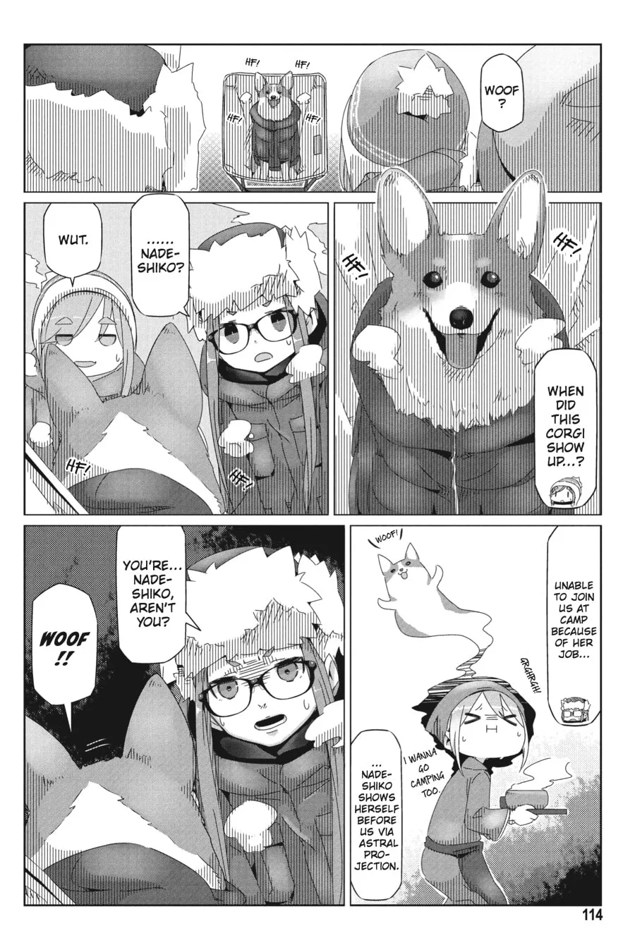 Read Laid-Back Camp chapter 33 image 7 on Lezhin