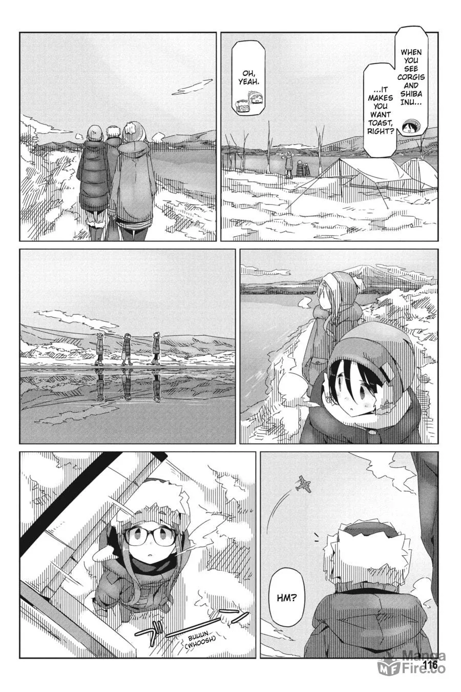 Read Laid-Back Camp chapter 33 image 9 on Lezhin