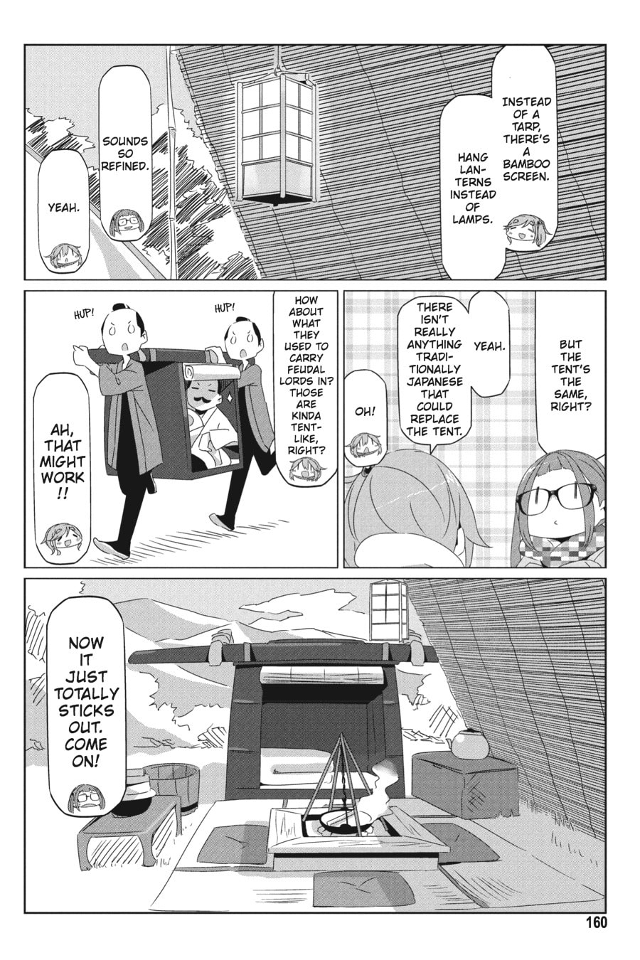 Read Laid-Back Camp chapter 34.1 image 1 on Lezhin