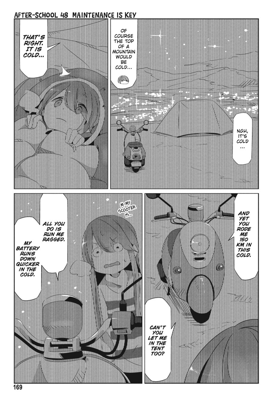 Read Laid-Back Camp chapter 34.1 image 10 on Lezhin
