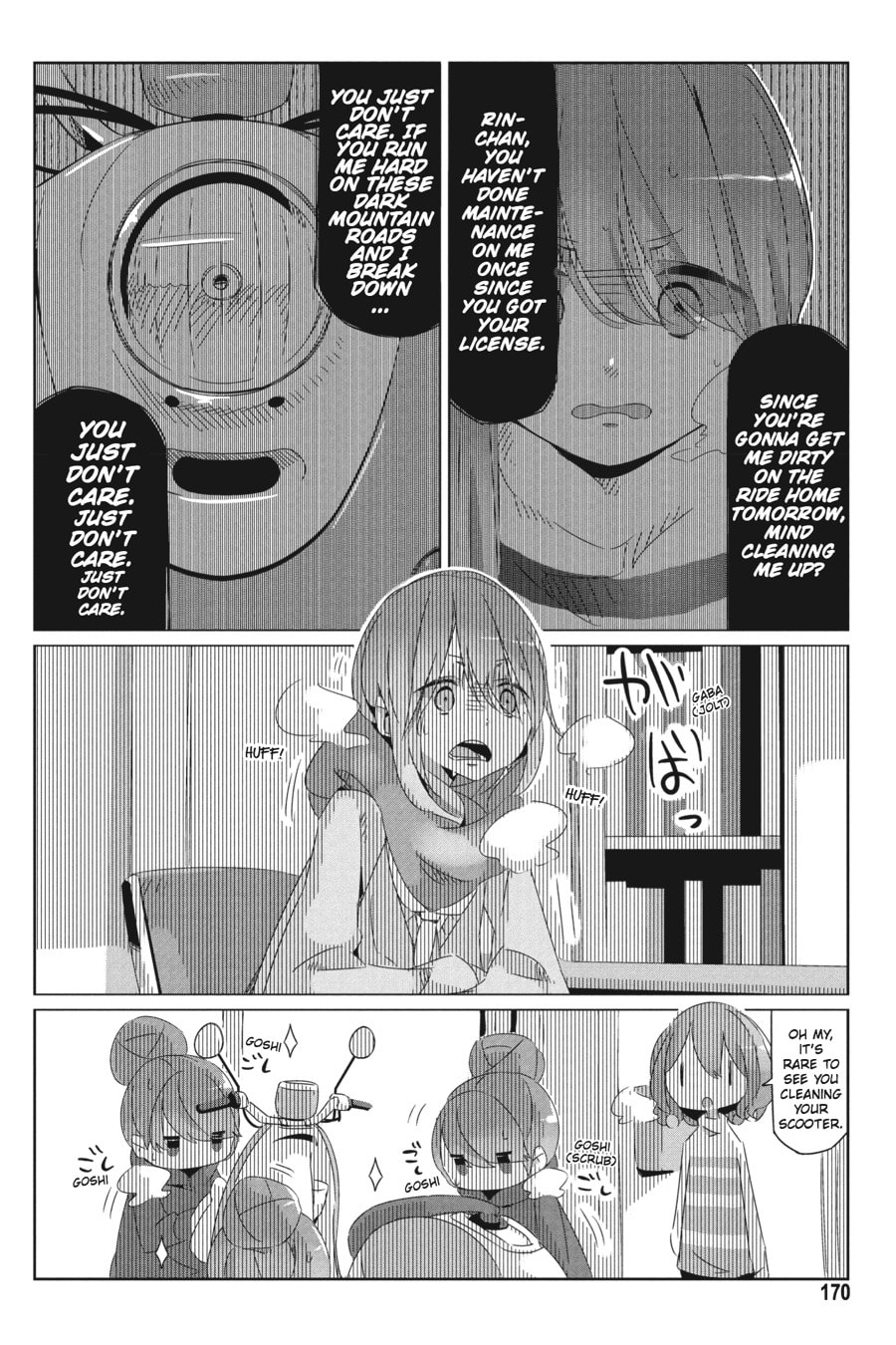 Read Laid-Back Camp chapter 34.1 image 11 on Lezhin