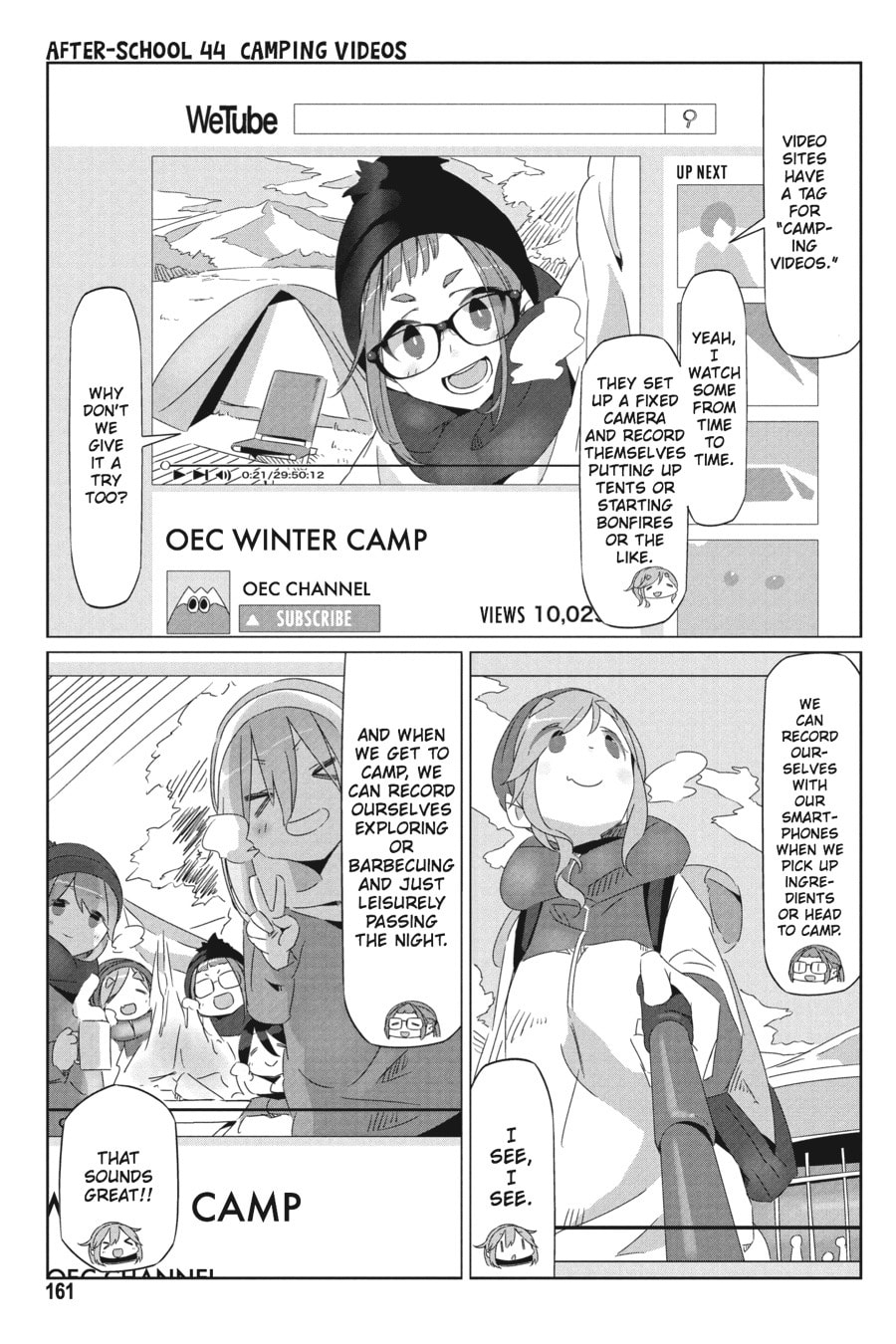 Read Laid-Back Camp chapter 34.1 image 2 on Lezhin