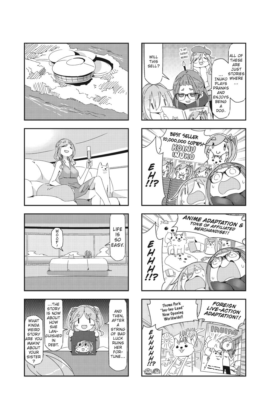 Read Laid-Back Camp chapter 34.1 image 20 on Lezhin