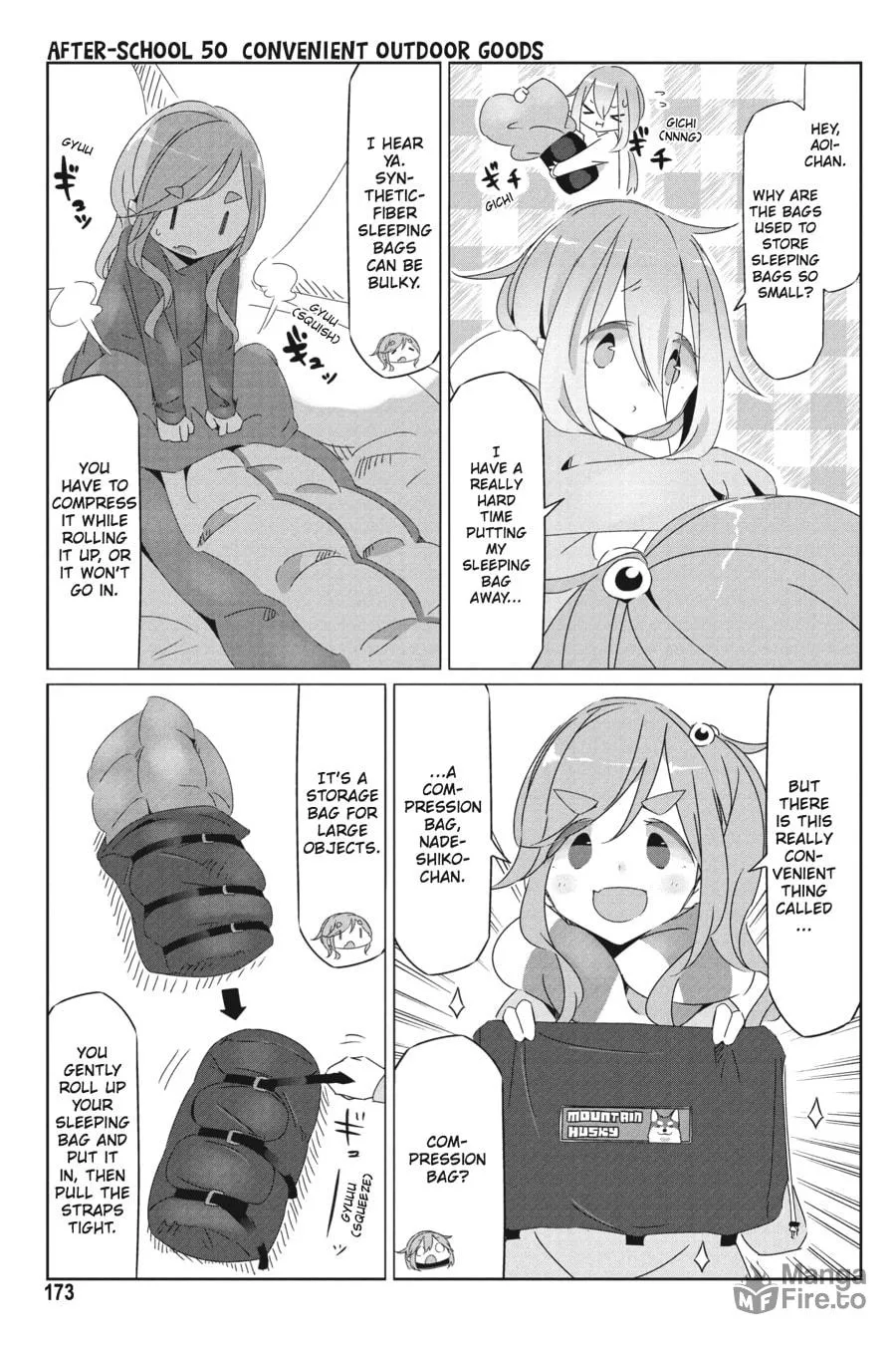 Read Laid-Back Camp chapter 34.5 image 14 on Lezhin