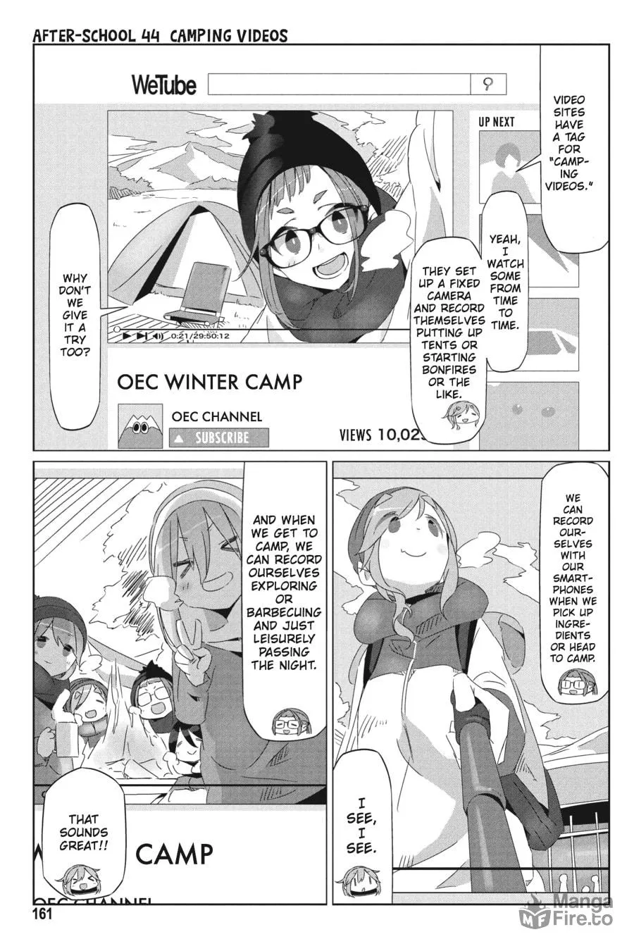 Read Laid-Back Camp chapter 34.5 image 2 on Lezhin