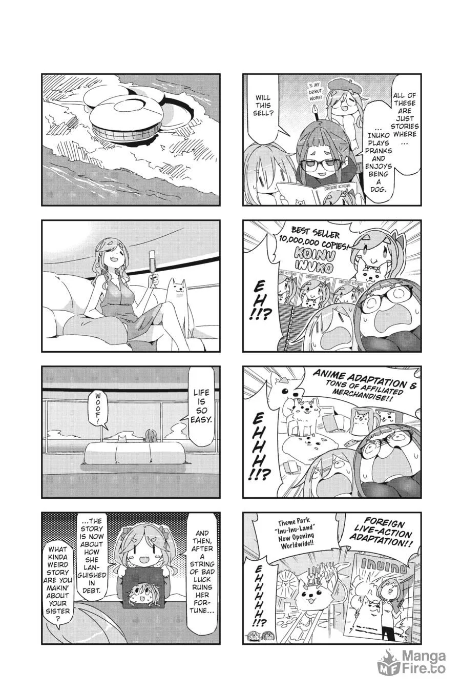 Read Laid-Back Camp chapter 34.5 image 20 on Lezhin
