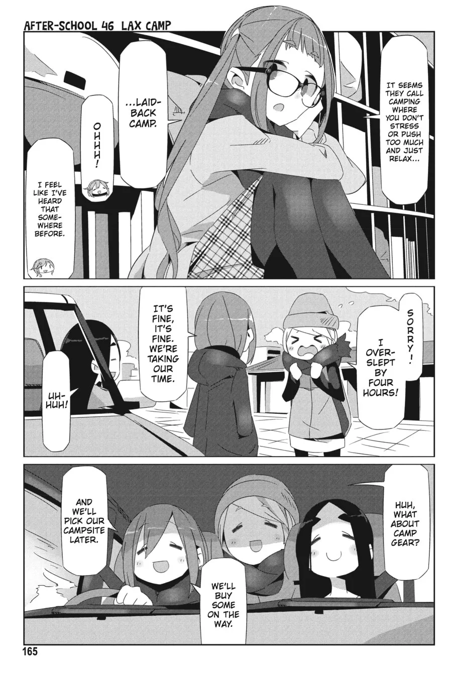 Read Laid-Back Camp chapter 34.5 image 6 on Lezhin