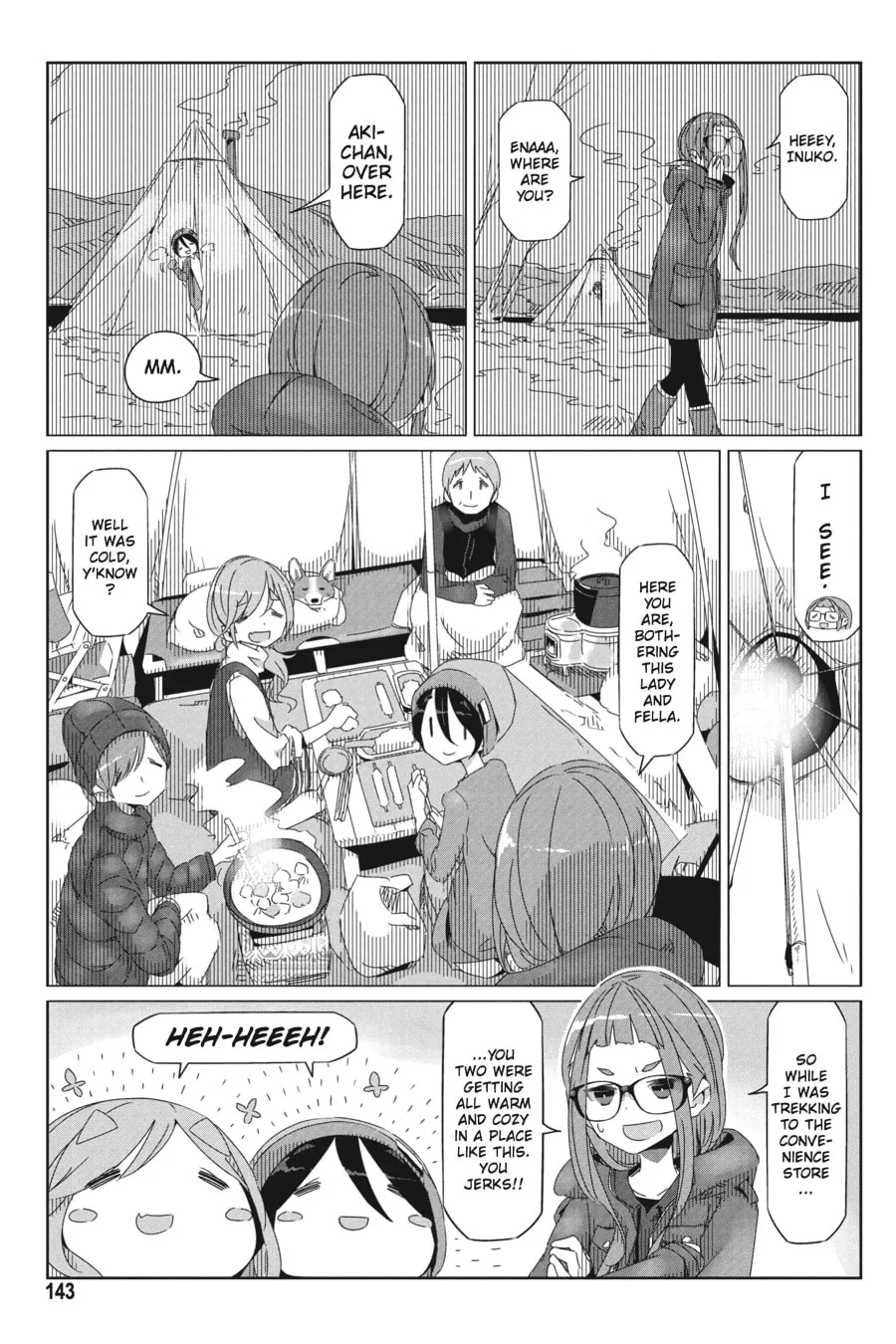 Read Laid-Back Camp chapter 34 image 10 on Lezhin