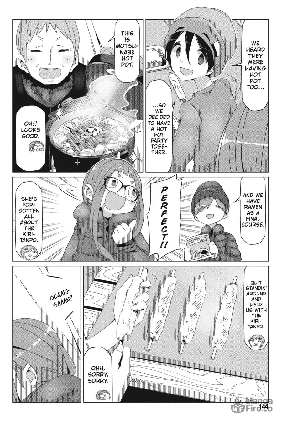 Read Laid-Back Camp chapter 34 image 11 on Lezhin