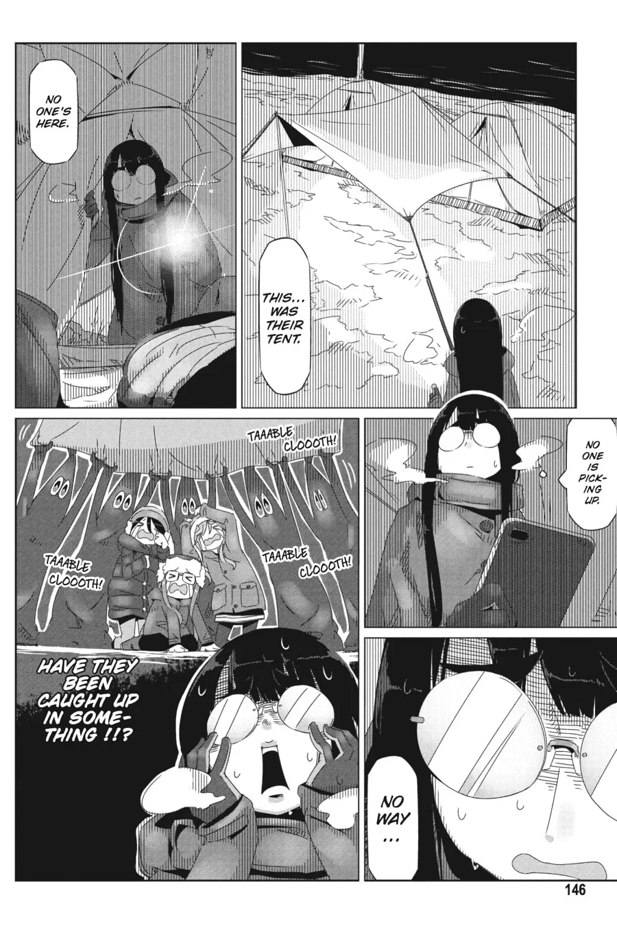 Read Laid-Back Camp chapter 34 image 13 on Lezhin