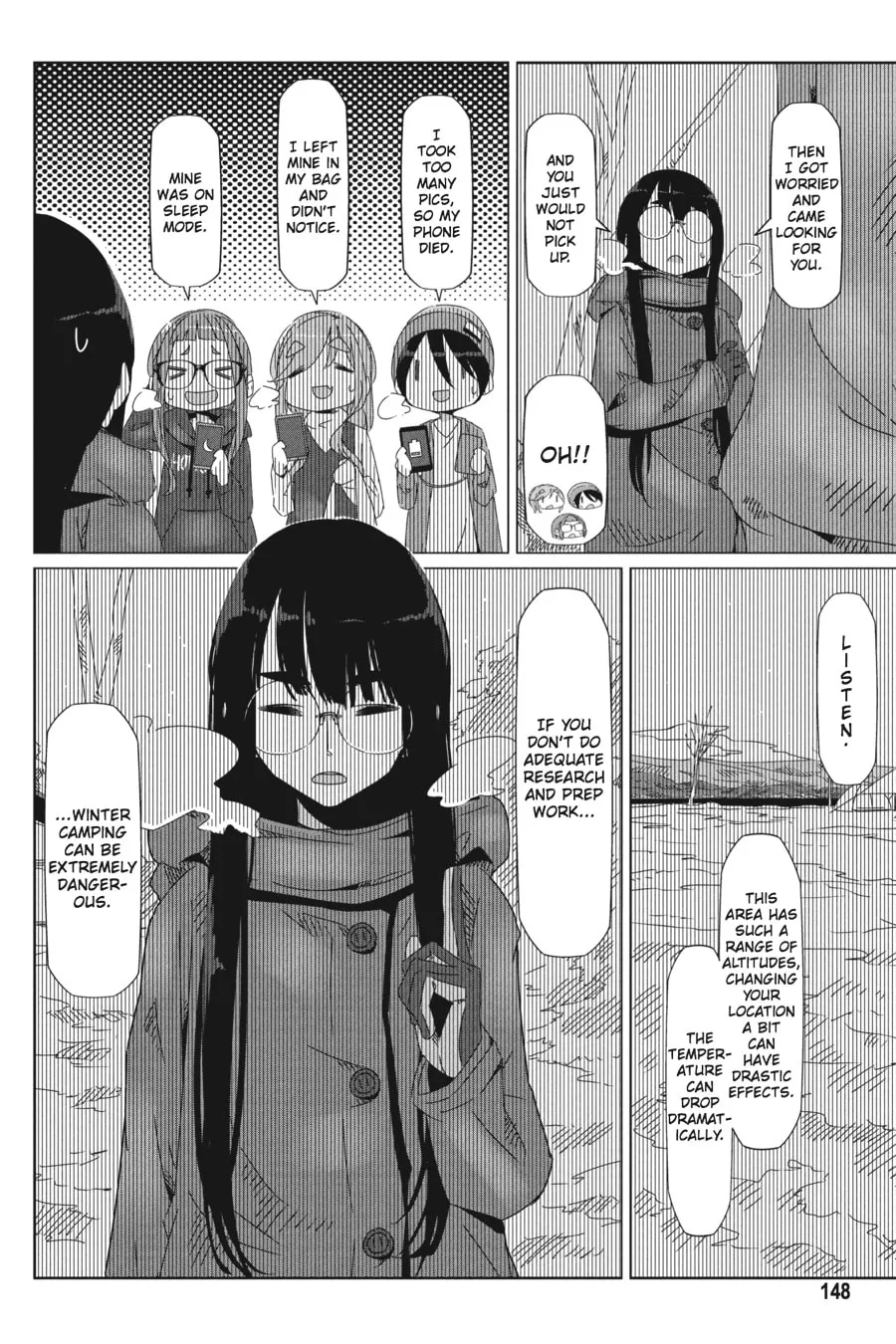 Read Laid-Back Camp chapter 34 image 15 on Lezhin