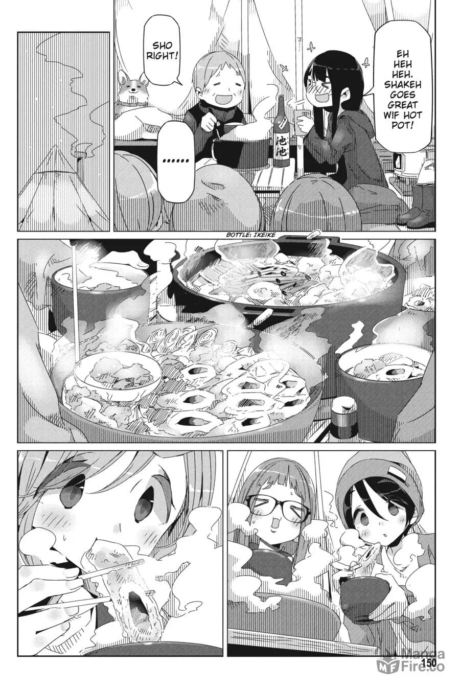 Read Laid-Back Camp chapter 34 image 17 on Lezhin