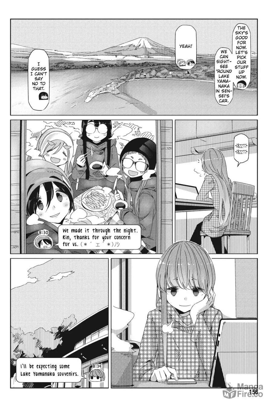 Read Laid-Back Camp chapter 34 image 23 on Lezhin
