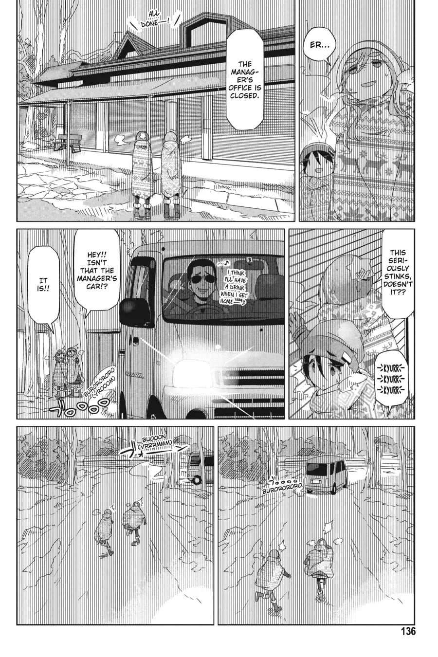 Read Laid-Back Camp chapter 34 image 3 on Lezhin