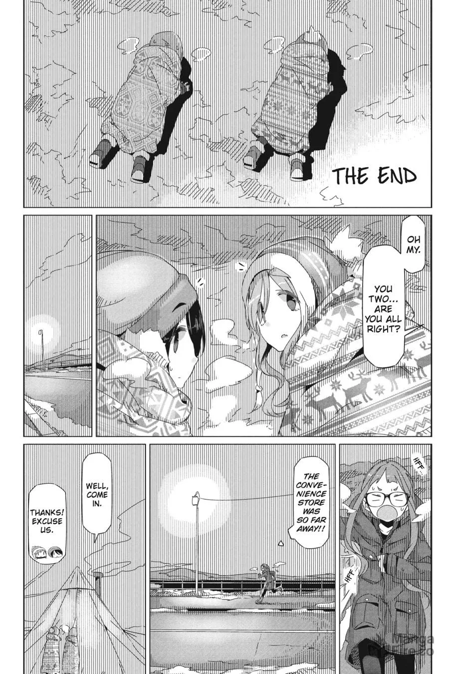 Read Laid-Back Camp chapter 34 image 4 on Lezhin
