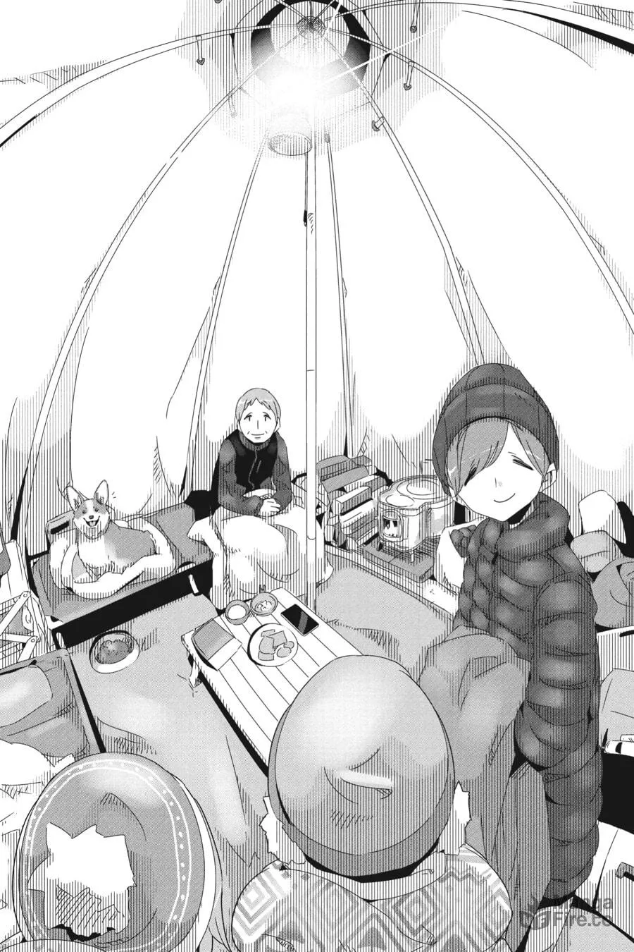 Read Laid-Back Camp chapter 34 image 5 on Lezhin