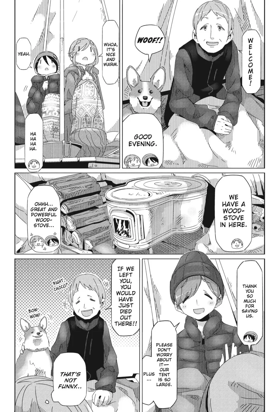 Read Laid-Back Camp chapter 34 image 6 on Lezhin
