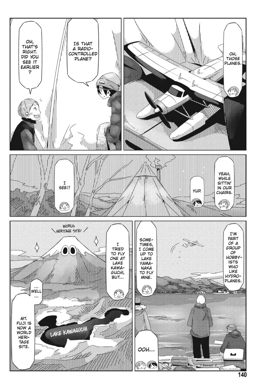 Read Laid-Back Camp chapter 34 image 7 on Lezhin