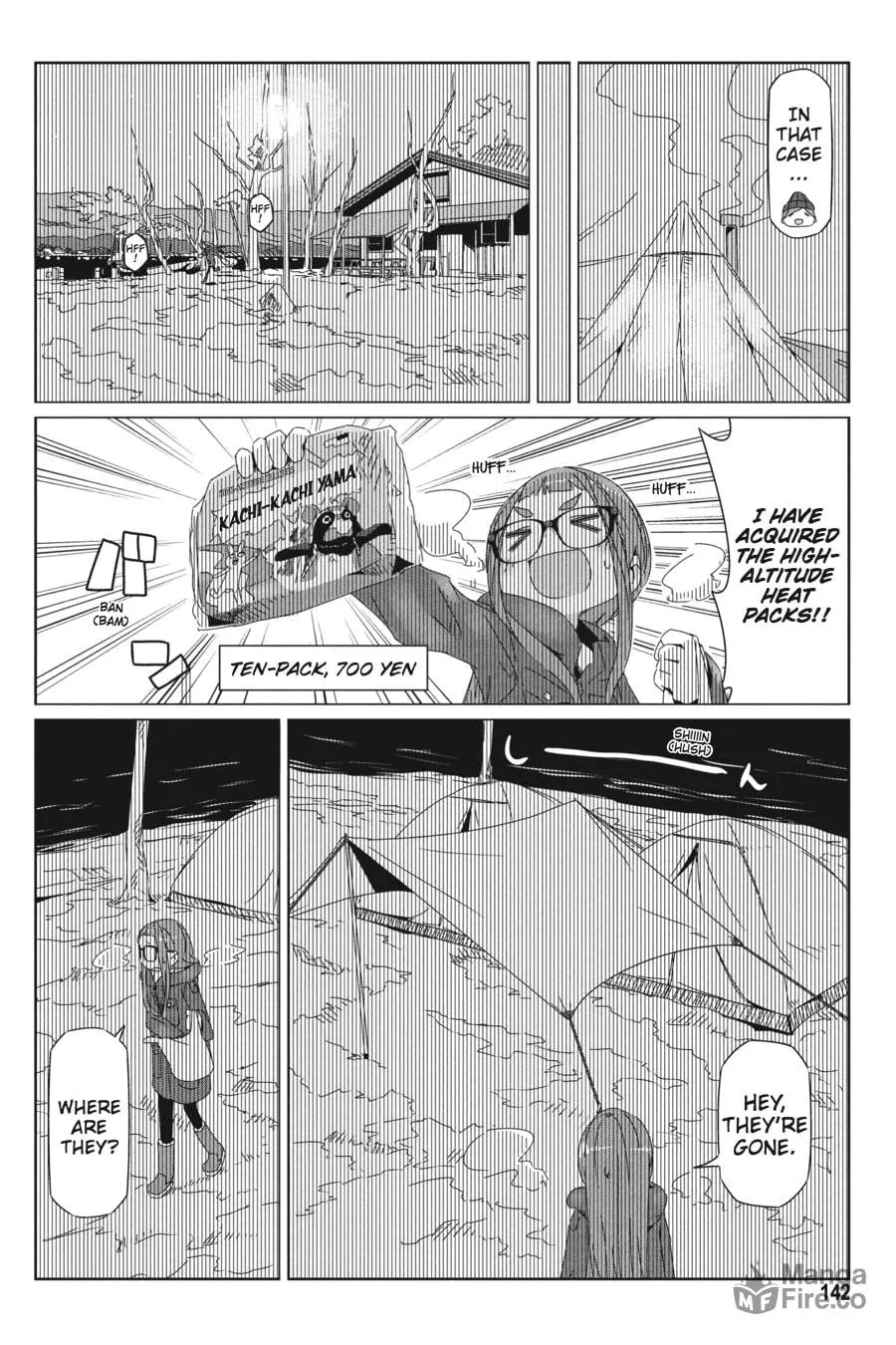 Read Laid-Back Camp chapter 34 image 9 on Lezhin
