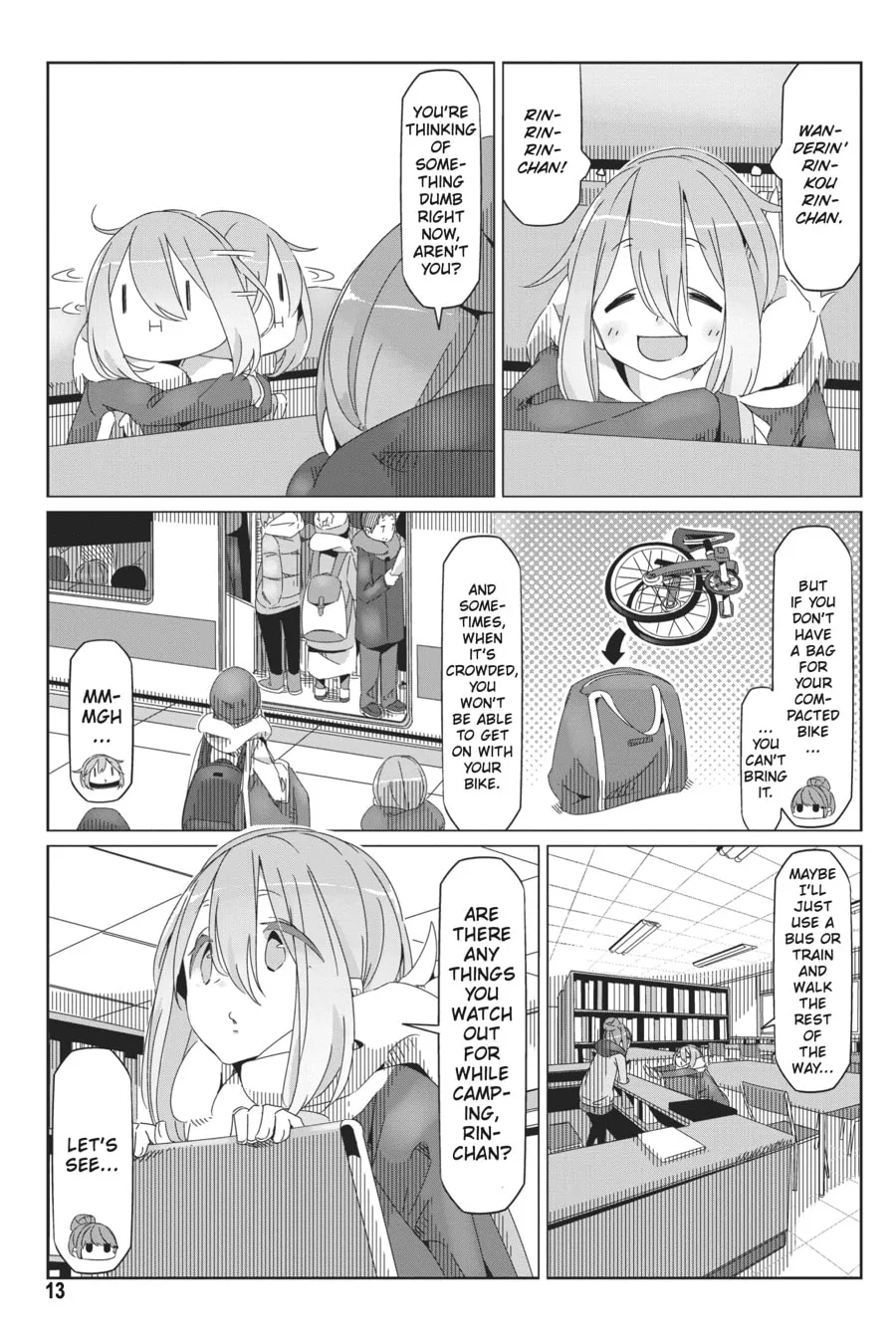 Read Laid-Back Camp chapter 35 image 10 on Lezhin