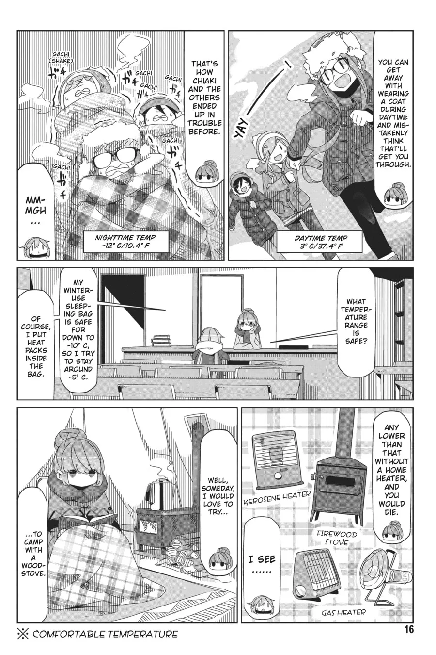 Read Laid-Back Camp chapter 35 image 13 on Lezhin