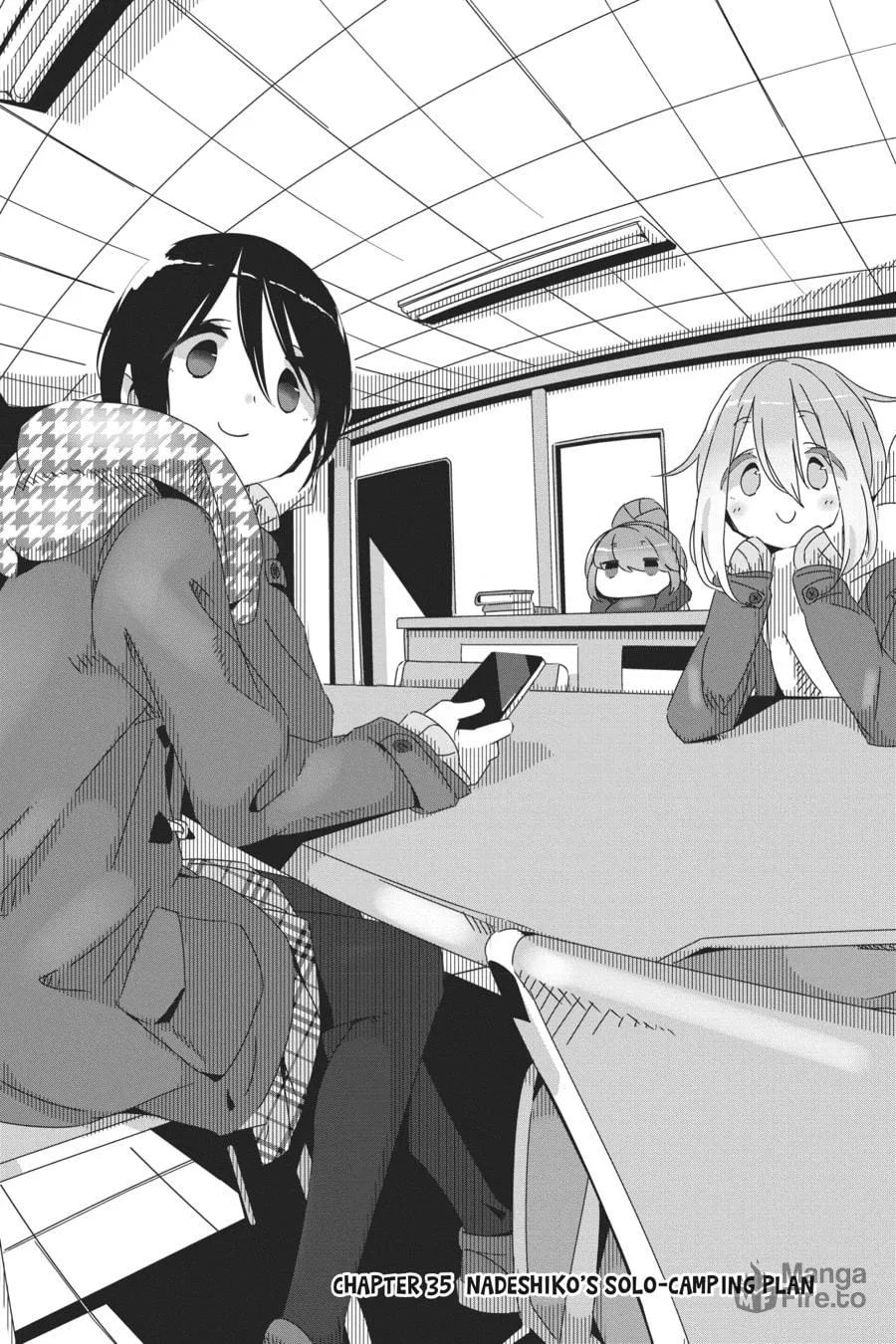 Read Laid-Back Camp chapter 35 image 2 on Lezhin
