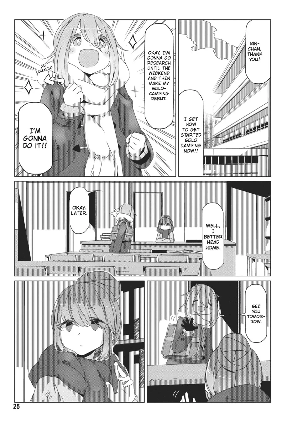 Read Laid-Back Camp chapter 35 image 22 on Lezhin