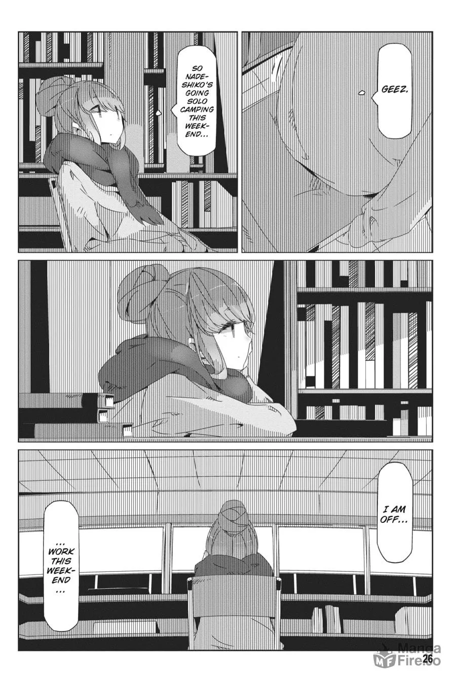 Read Laid-Back Camp chapter 35 image 23 on Lezhin