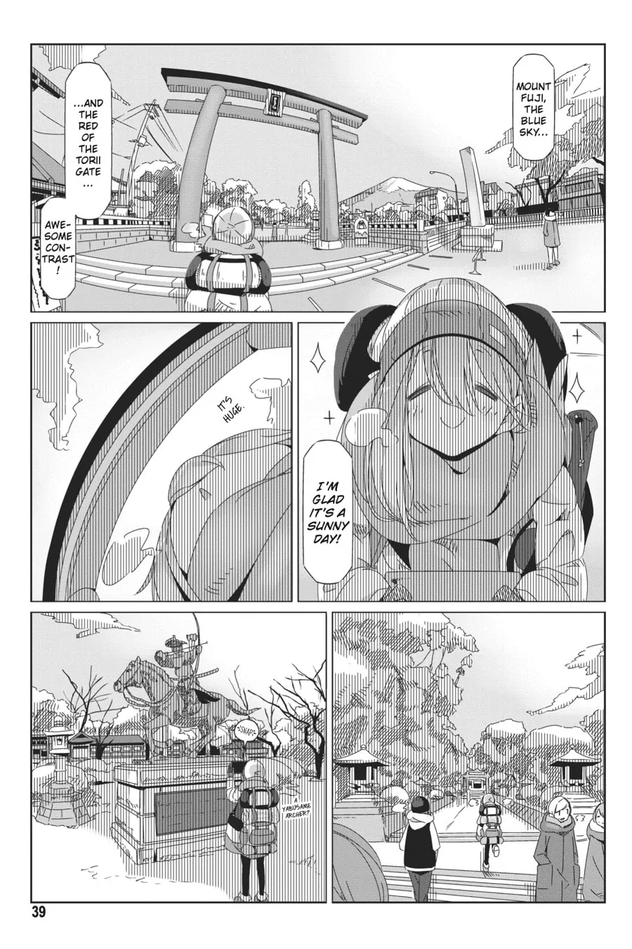 Read Laid-Back Camp chapter 36 image 10 on Lezhin