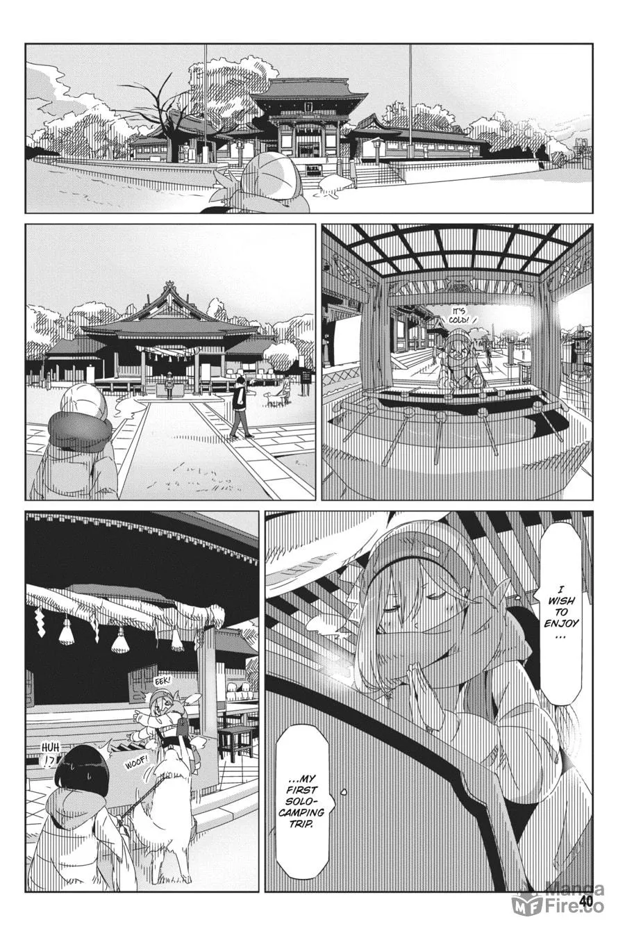 Read Laid-Back Camp chapter 36 image 11 on Lezhin