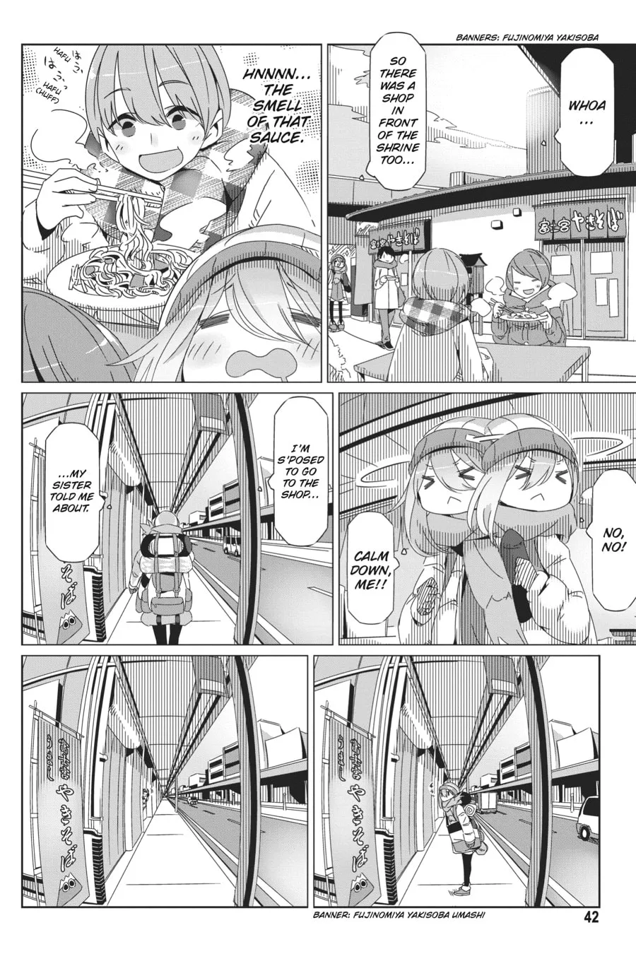 Read Laid-Back Camp chapter 36 image 13 on Lezhin