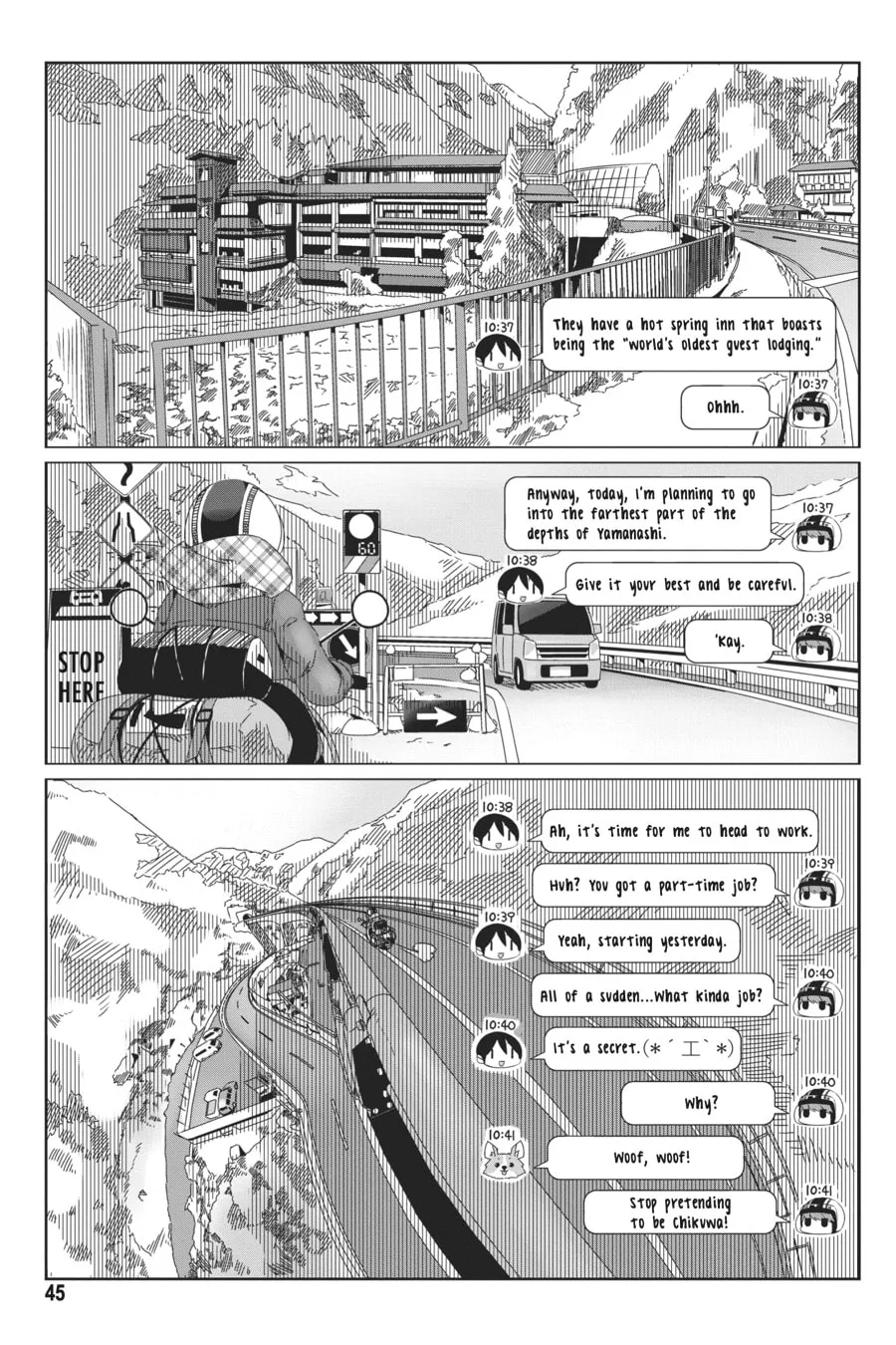 Read Laid-Back Camp chapter 36 image 16 on Lezhin