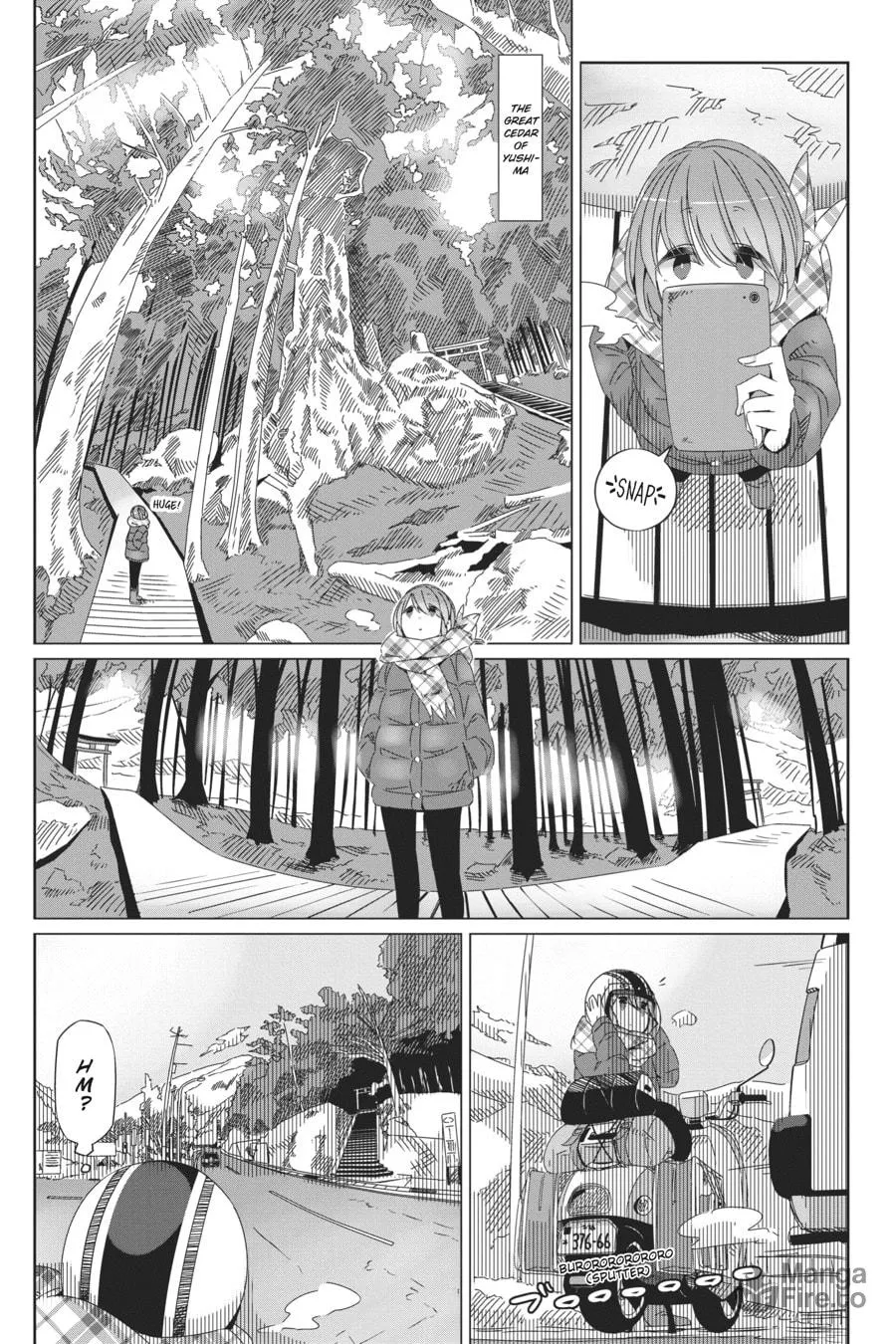 Read Laid-Back Camp chapter 36 image 17 on Lezhin
