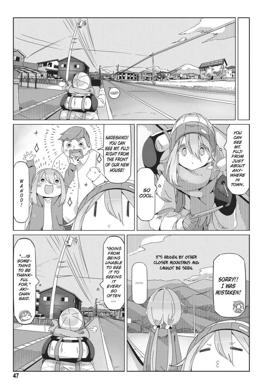 Read Laid-Back Camp chapter 36 image 18 on Lezhin