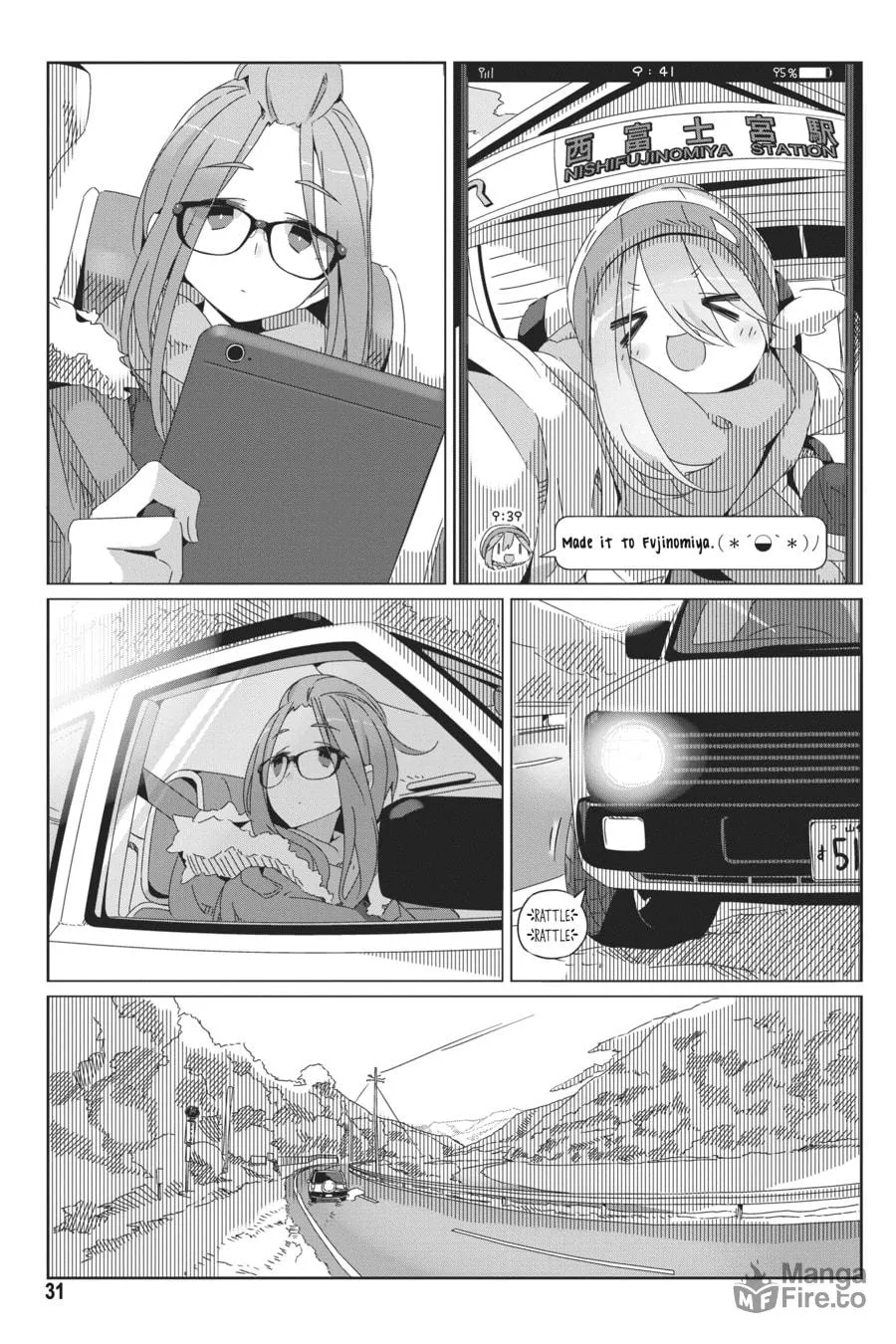 Read Laid-Back Camp chapter 36 image 2 on Lezhin