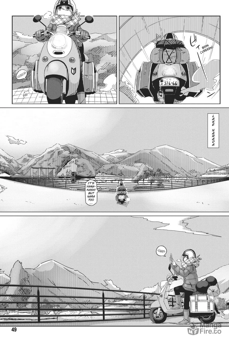 Read Laid-Back Camp chapter 36 image 20 on Lezhin