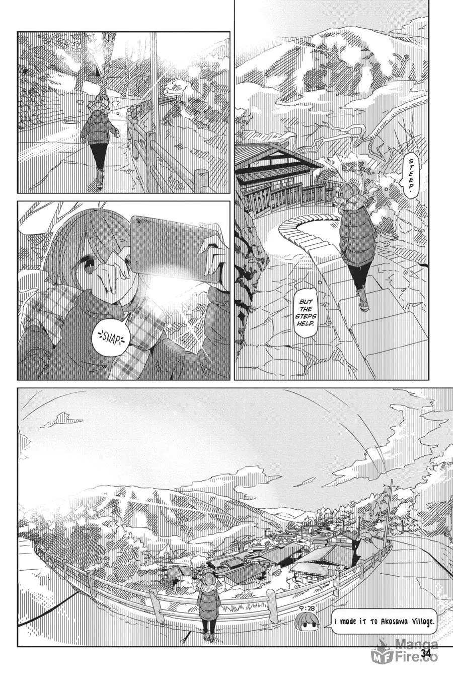Read Laid-Back Camp chapter 36 image 5 on Lezhin