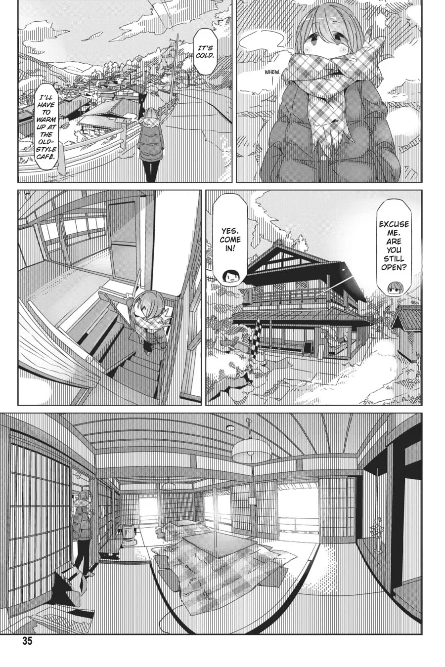 Read Laid-Back Camp chapter 36 image 6 on Lezhin
