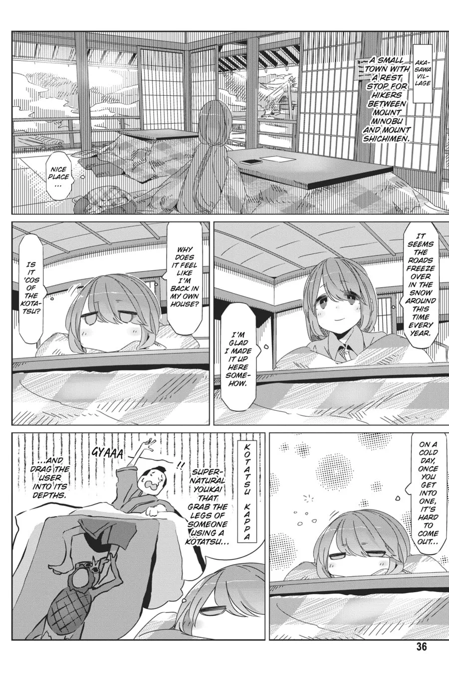 Read Laid-Back Camp chapter 36 image 7 on Lezhin