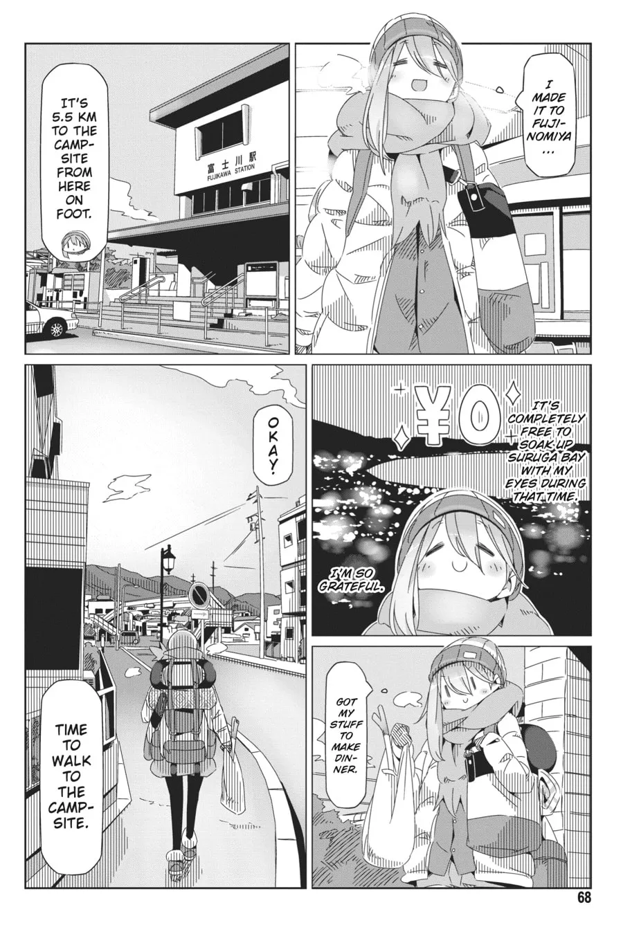 Read Laid-Back Camp chapter 37 image 13 on Lezhin