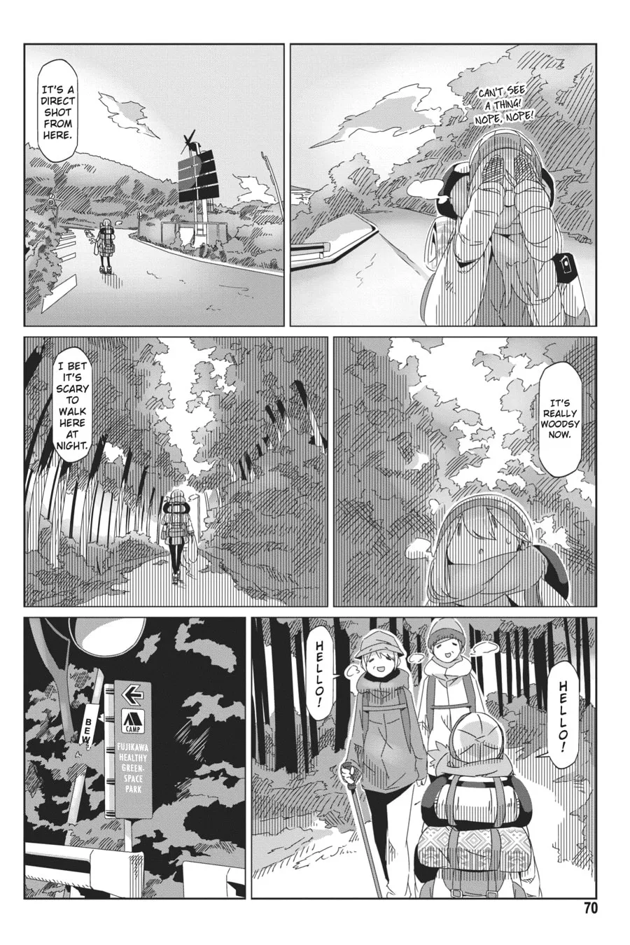 Read Laid-Back Camp chapter 37 image 15 on Lezhin