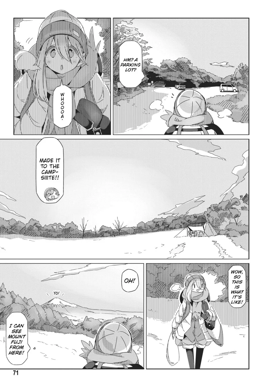 Read Laid-Back Camp chapter 37 image 16 on Lezhin