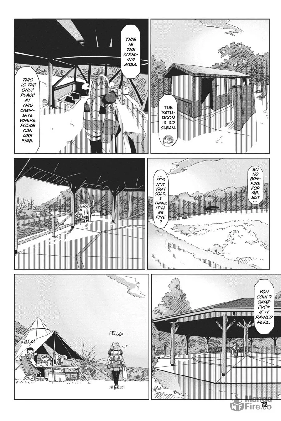 Read Laid-Back Camp chapter 37 image 17 on Lezhin