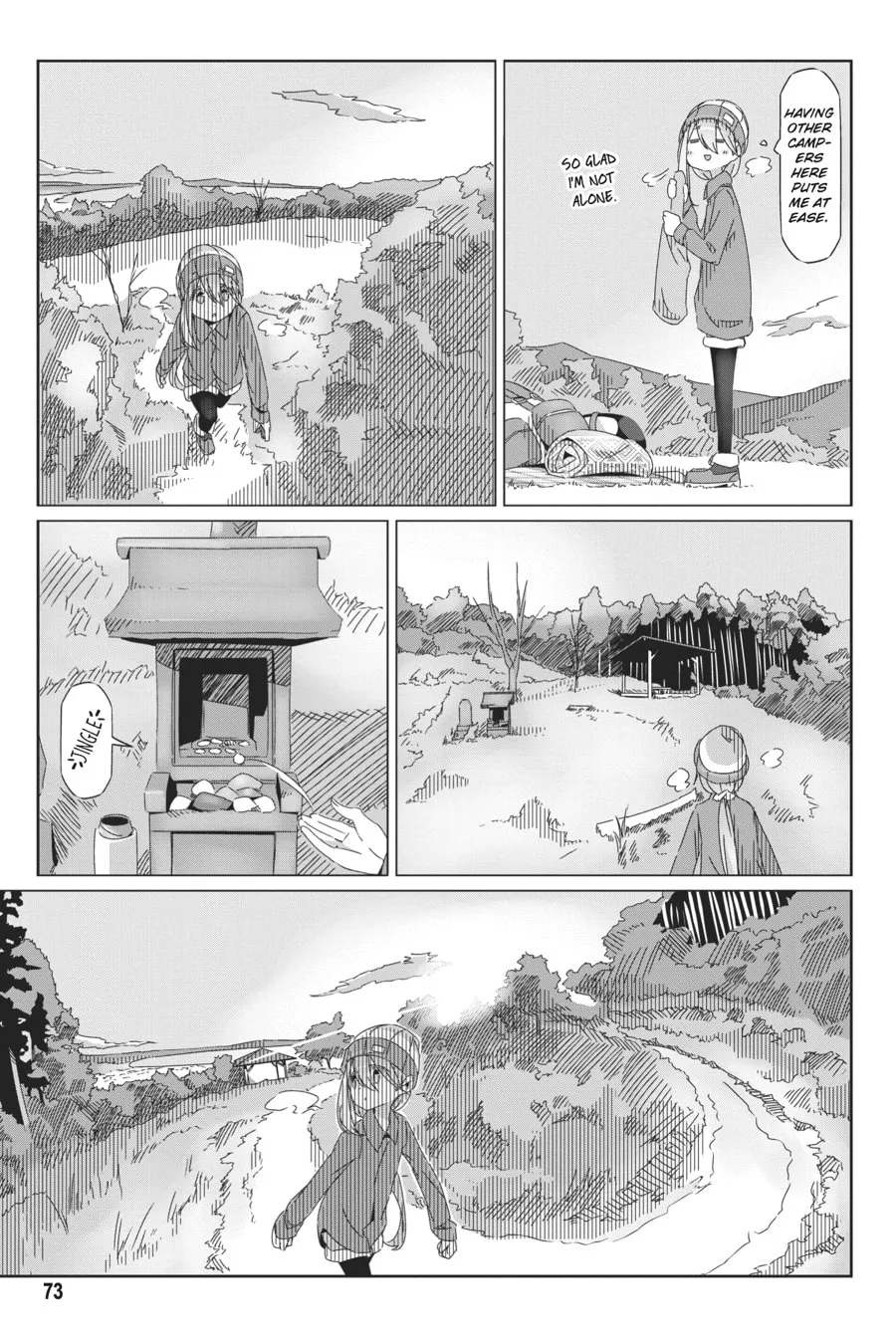 Read Laid-Back Camp chapter 37 image 18 on Lezhin