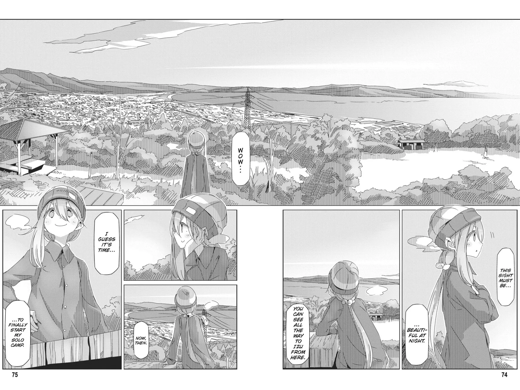 Read Laid-Back Camp chapter 37 image 19 on Lezhin