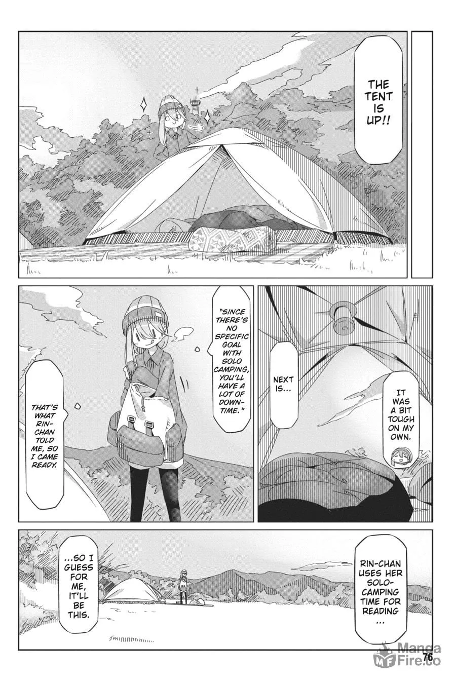 Read Laid-Back Camp chapter 37 image 20 on Lezhin