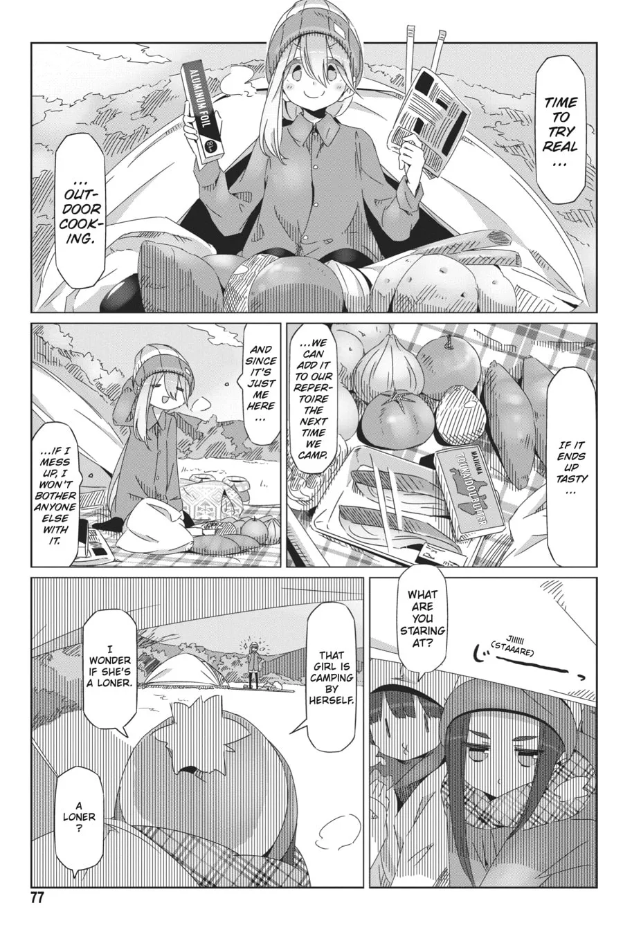 Read Laid-Back Camp chapter 37 image 21 on Lezhin