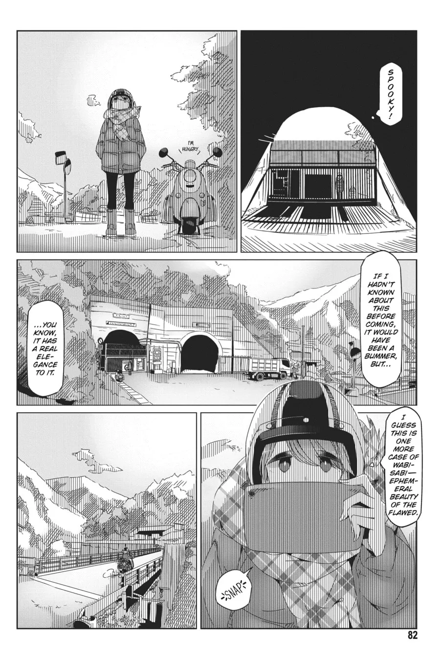 Read Laid-Back Camp chapter 38 image 1 on Lezhin