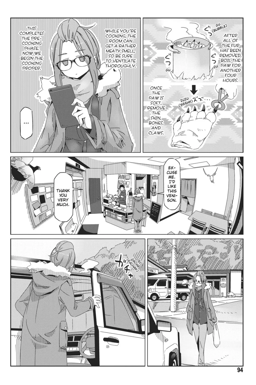 Read Laid-Back Camp chapter 38 image 13 on Lezhin