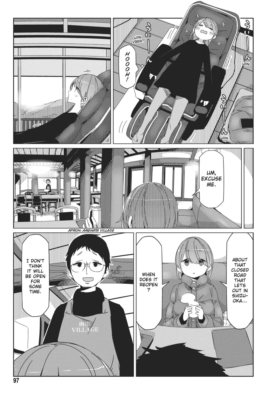 Read Laid-Back Camp chapter 38 image 16 on Lezhin